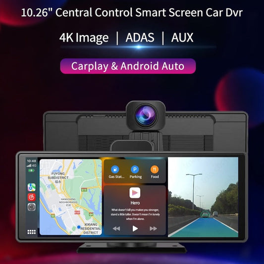 Smart Driving Experience: 2023 Newest 10.26" Dash Cam