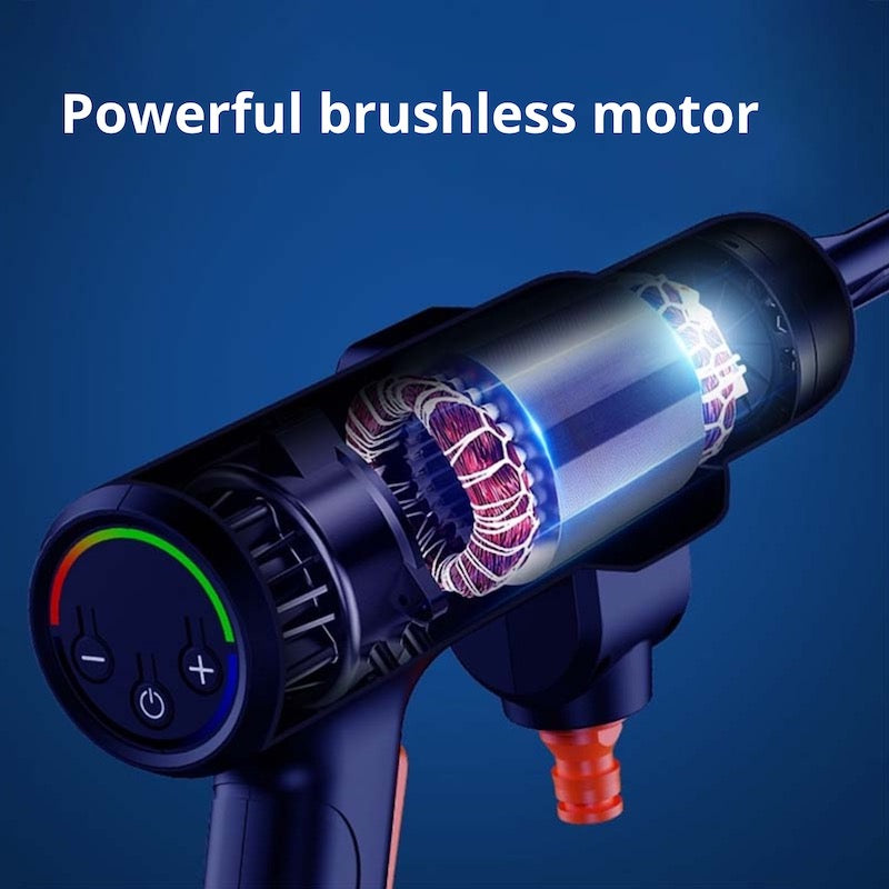 Cordless Car Wash Device | High-Pressure Lithium Electric Cordless Car Wash - Powerful Cleaning On-the-Go
